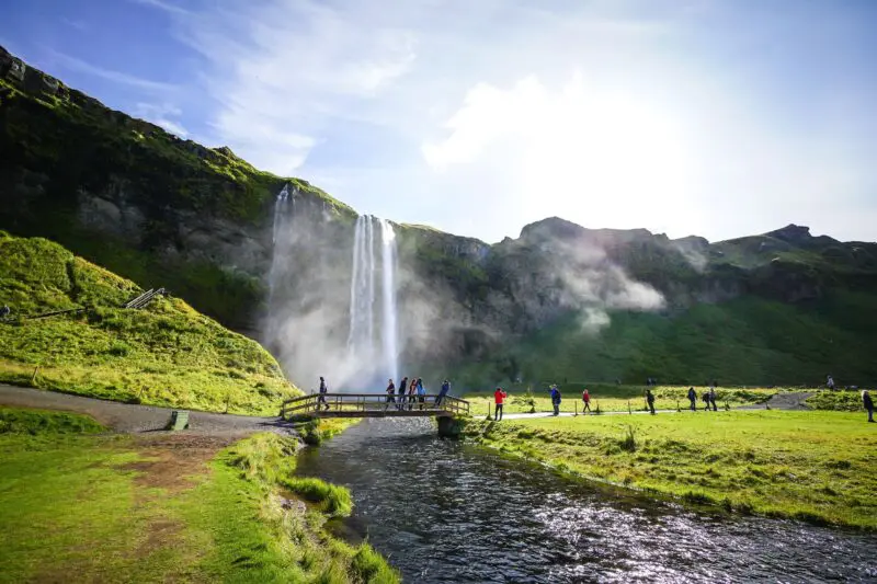 Icelandic,Waterfall,Seljalandsfoss